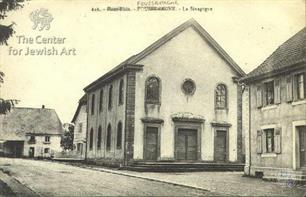 France, Synagogue in Foussemagne